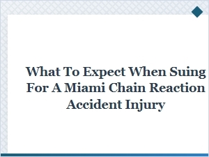 Navigating a Miami Multi-Car Accident Injury Claim